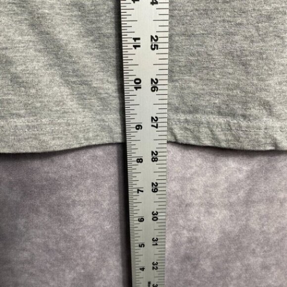 FDNY Shirt Mens Large Gray Cotton Crewneck Short Sleeve Graphic Tee Pullover - Picture 5 of 7